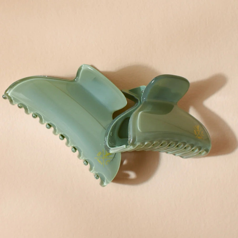 Moyenne pince cheveux- Bachca - Vert d’eau (moyen format)