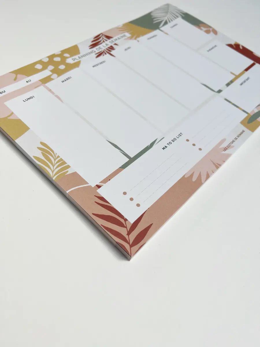 Planner semainier - 3