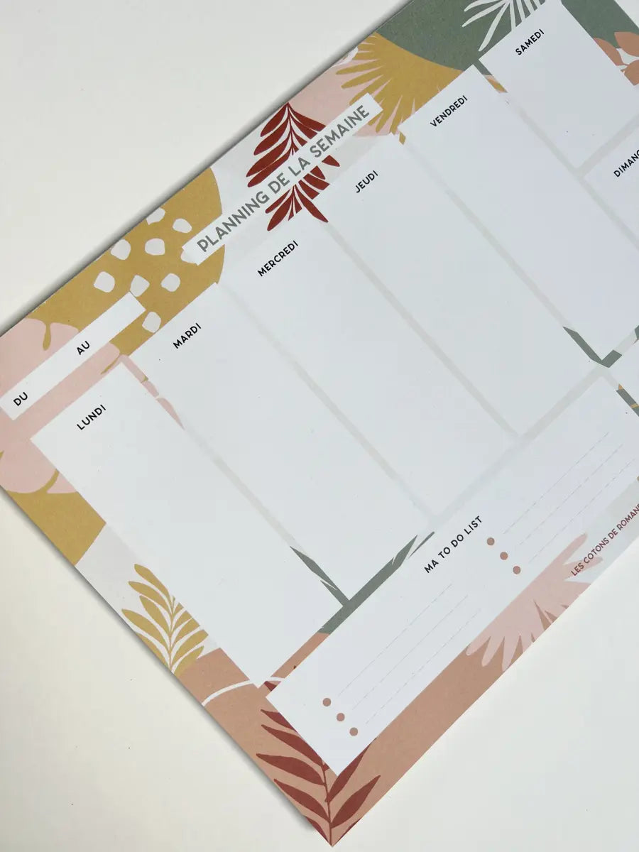 Planner semainier - 4