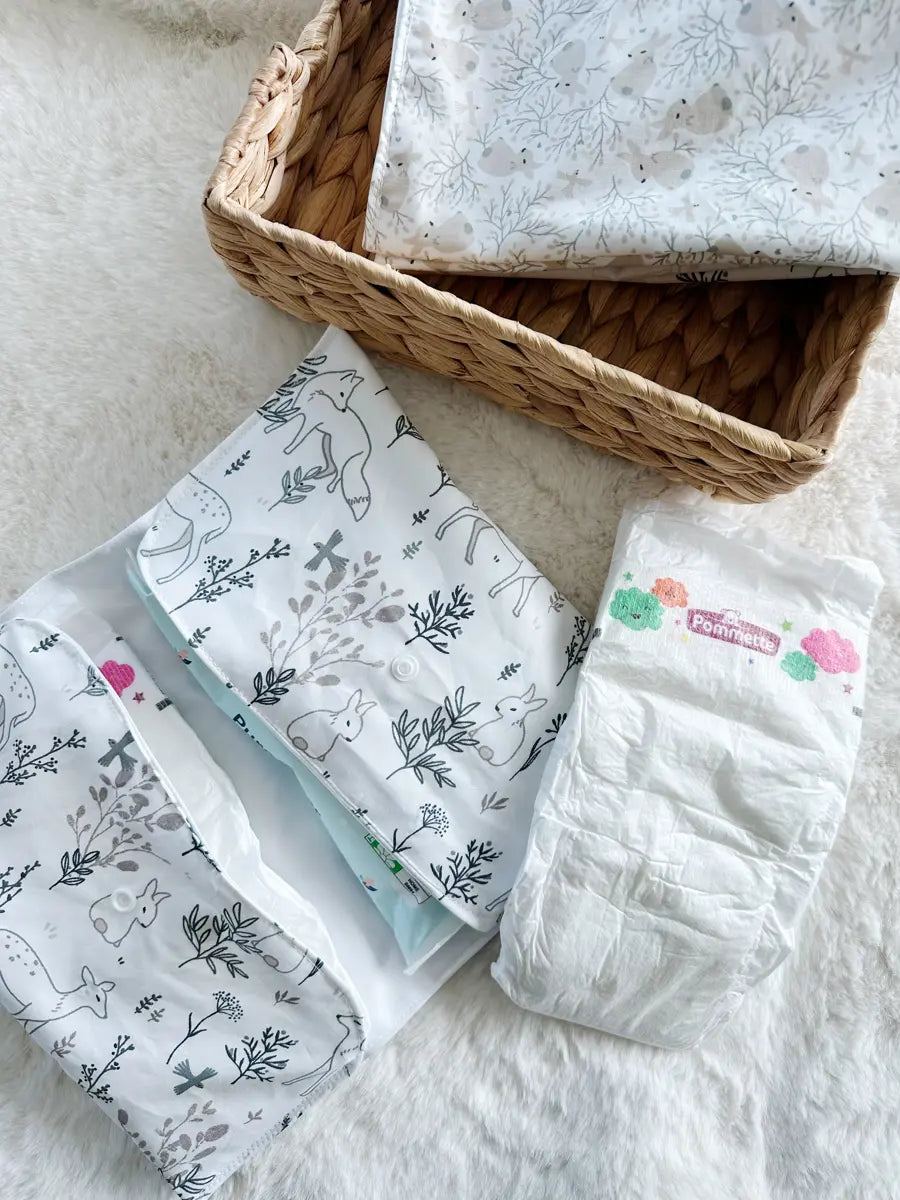 Pochette à couches et lingettes nomade - 2