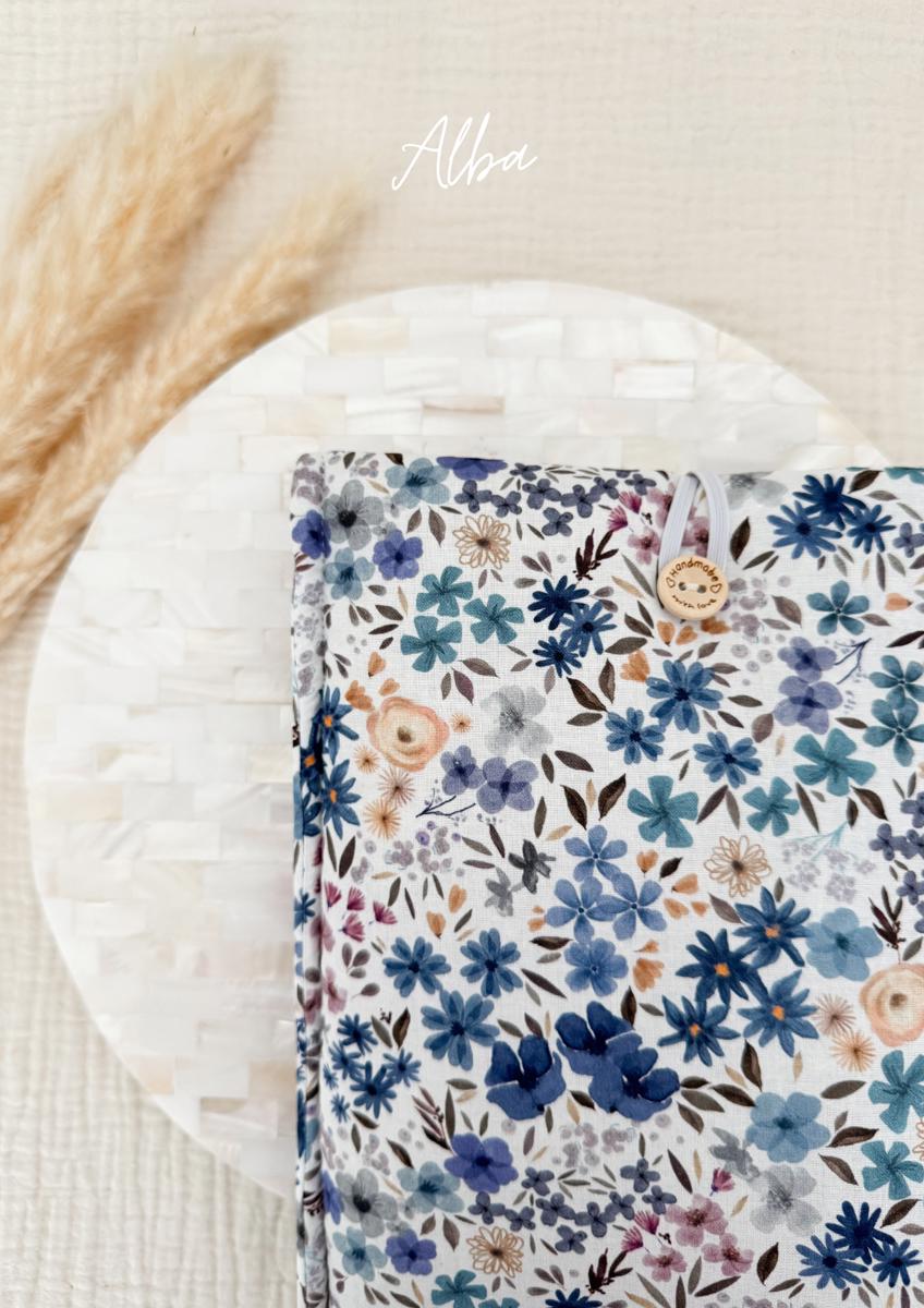 Pochette en tissu pour livre de poche - Pochette pour livre ou liseuse - Alba