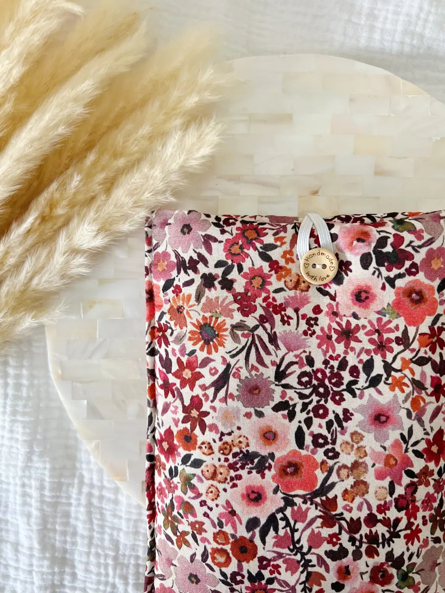 Pochette en tissu pour livre de poche - Pochette pour livre ou liseuse - Alexia