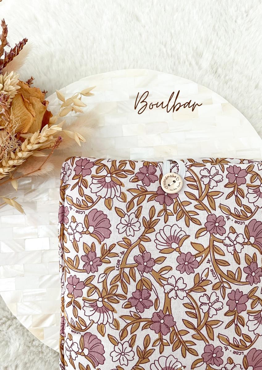 Pochette en tissu pour livre de poche - Pochette pour livre ou liseuse - Boulbar