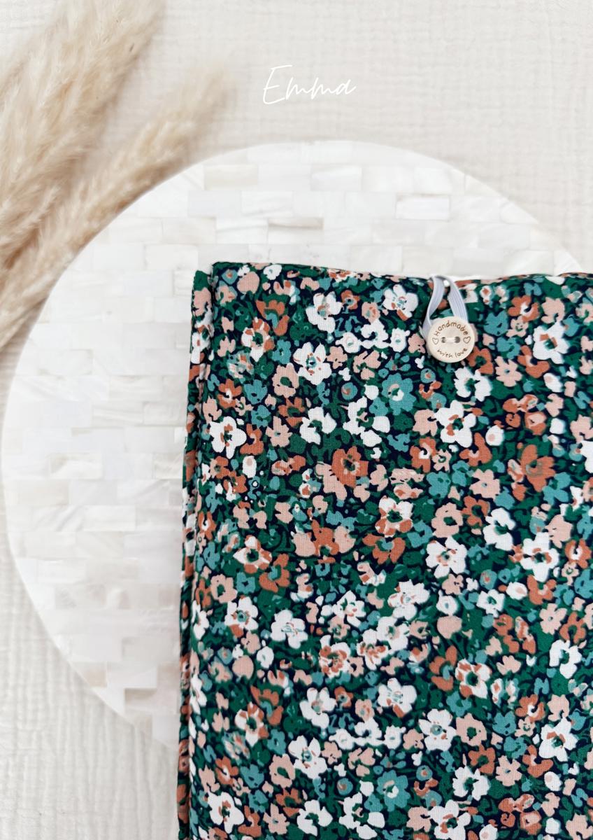 Pochette en tissu pour livre de poche - Pochette pour livre ou liseuse - Emma