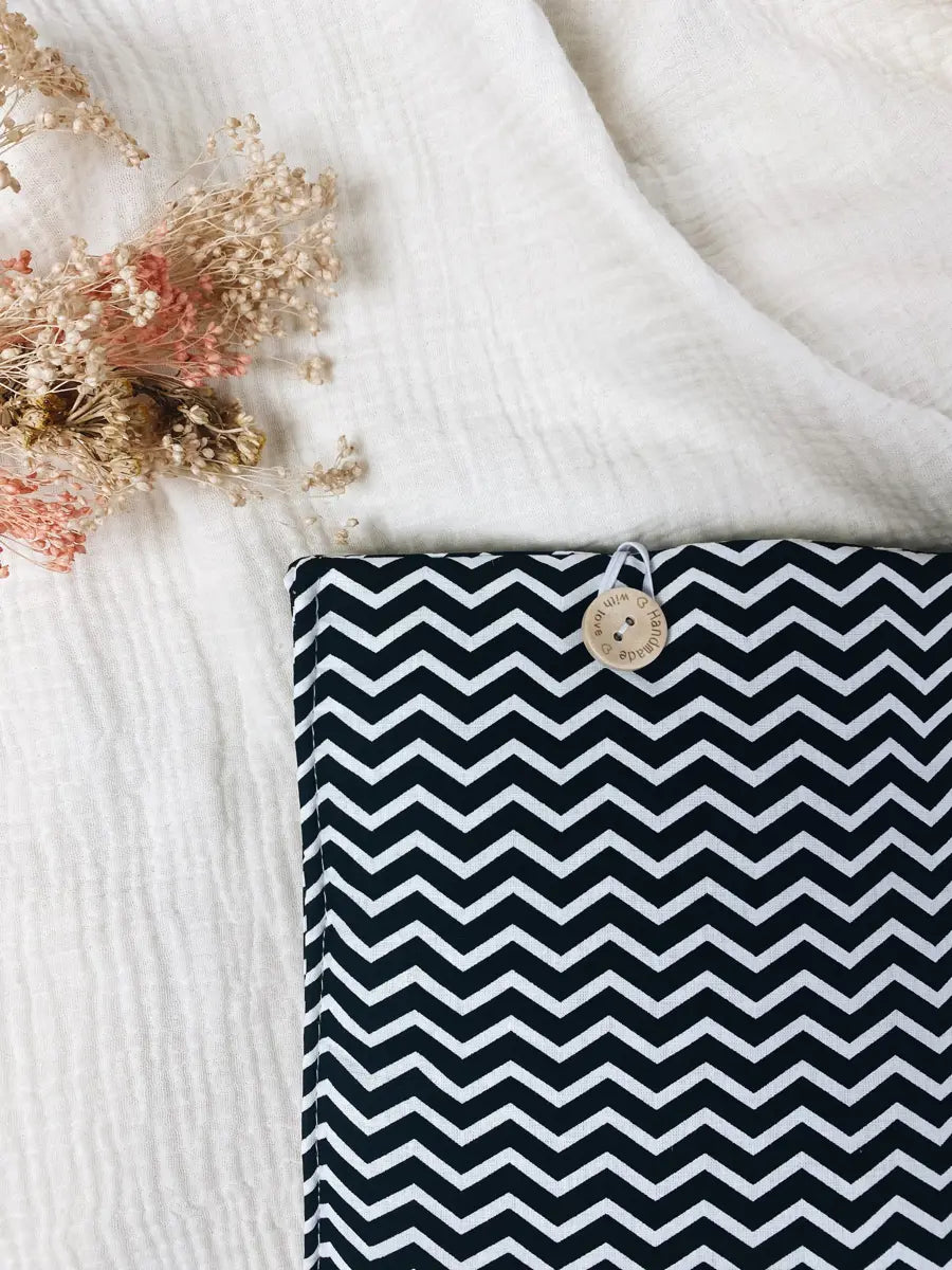 Pochette en tissu pour livre de poche - Pochette pour livre ou liseuse - Men in black