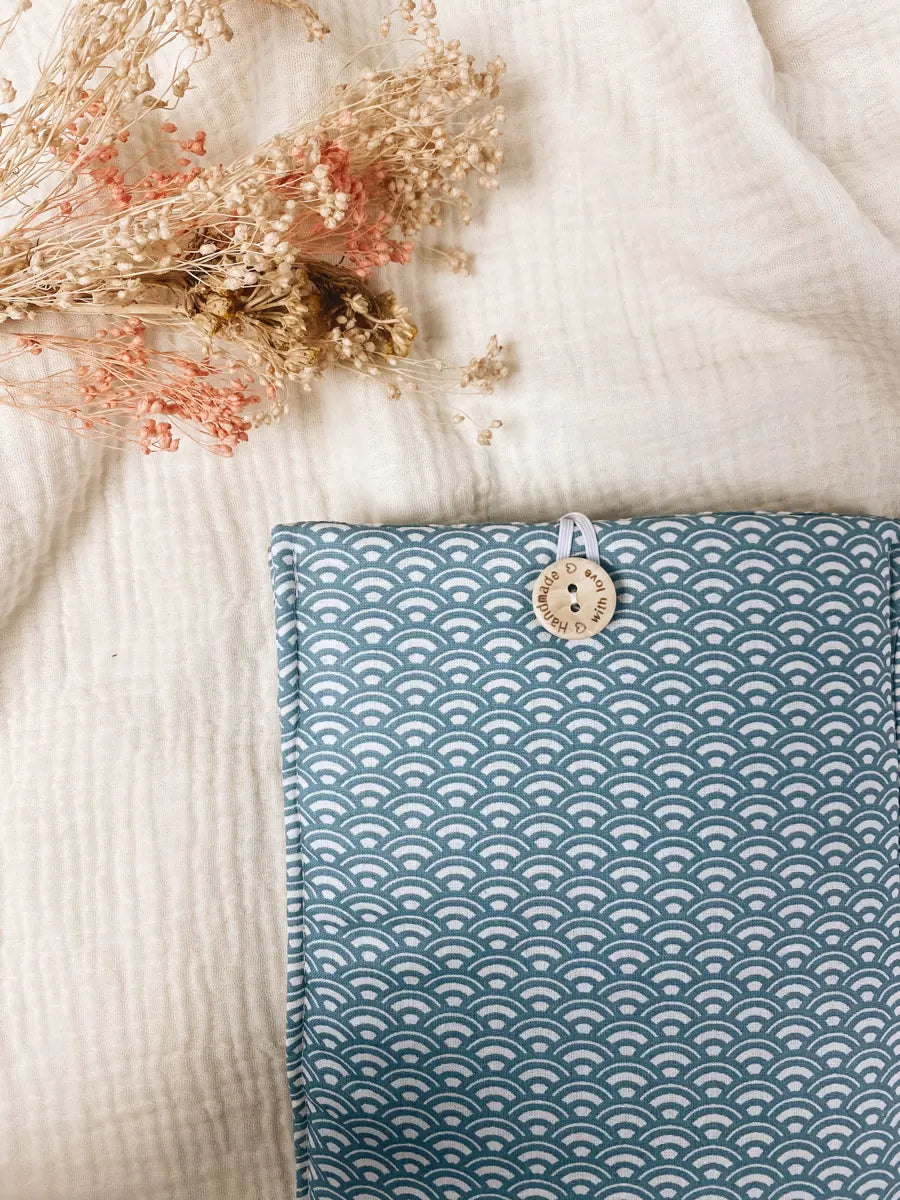 Pochette en tissu pour livre de poche - Pochette pour livre ou liseuse - Summer vibes