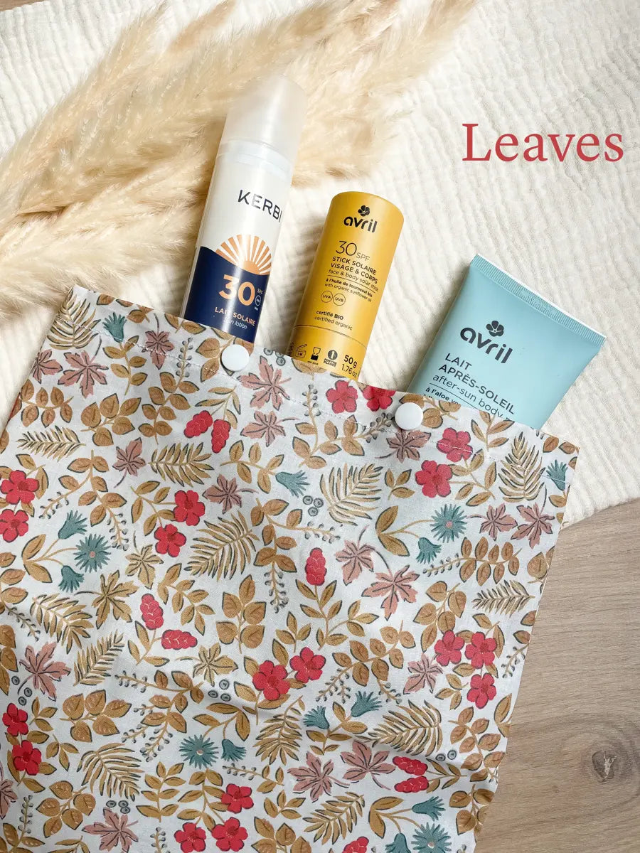Pochette de rangement imperméable - Leaves