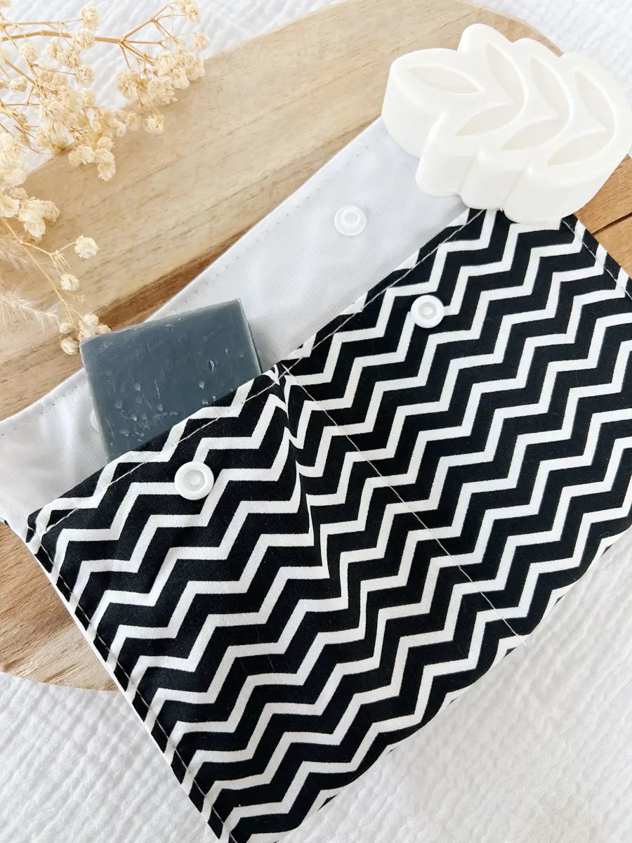 Pochette à savon imperméable grand format - Homme - Men in black