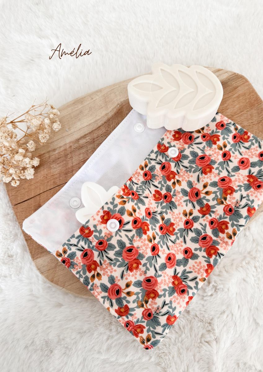 Pochette à savon imperméable grand format - Amélia *