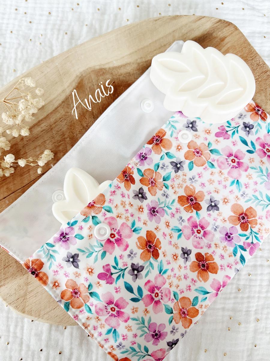 Pochette à savon imperméable grand format - Anaïs