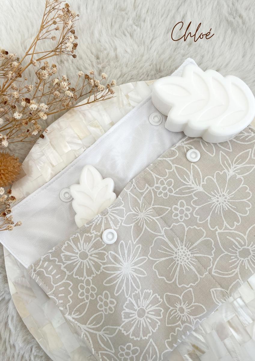 Pochette à savon imperméable grand format - Chloé