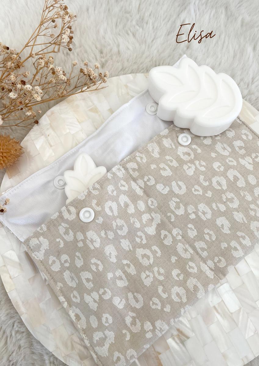 Pochette à savon imperméable grand format - Elisa