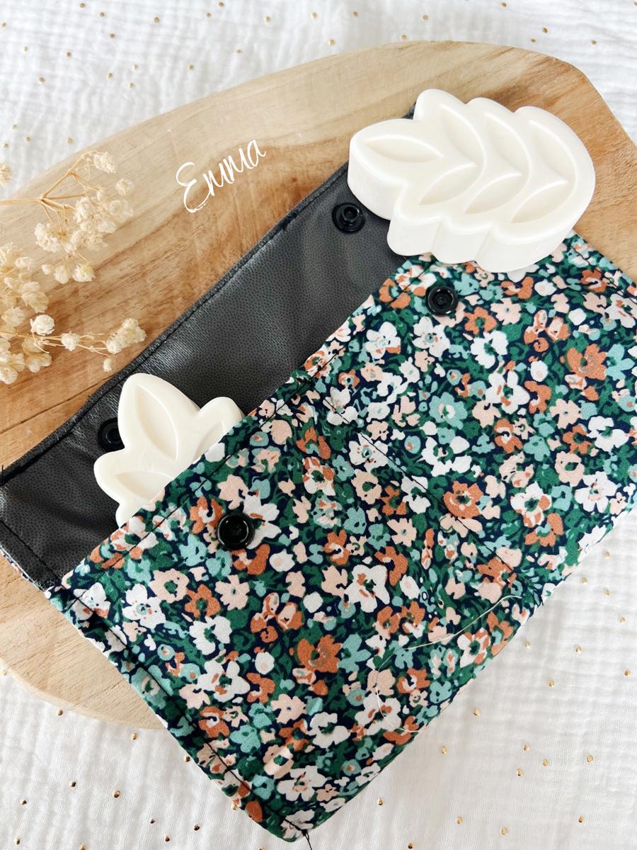 Pochette à savon imperméable grand format - Emma