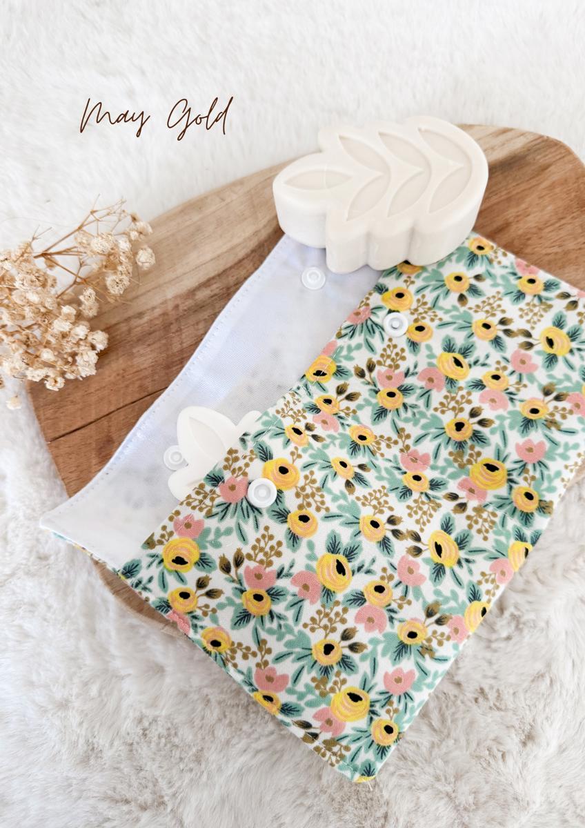 Pochette à savon imperméable grand format - May gold *