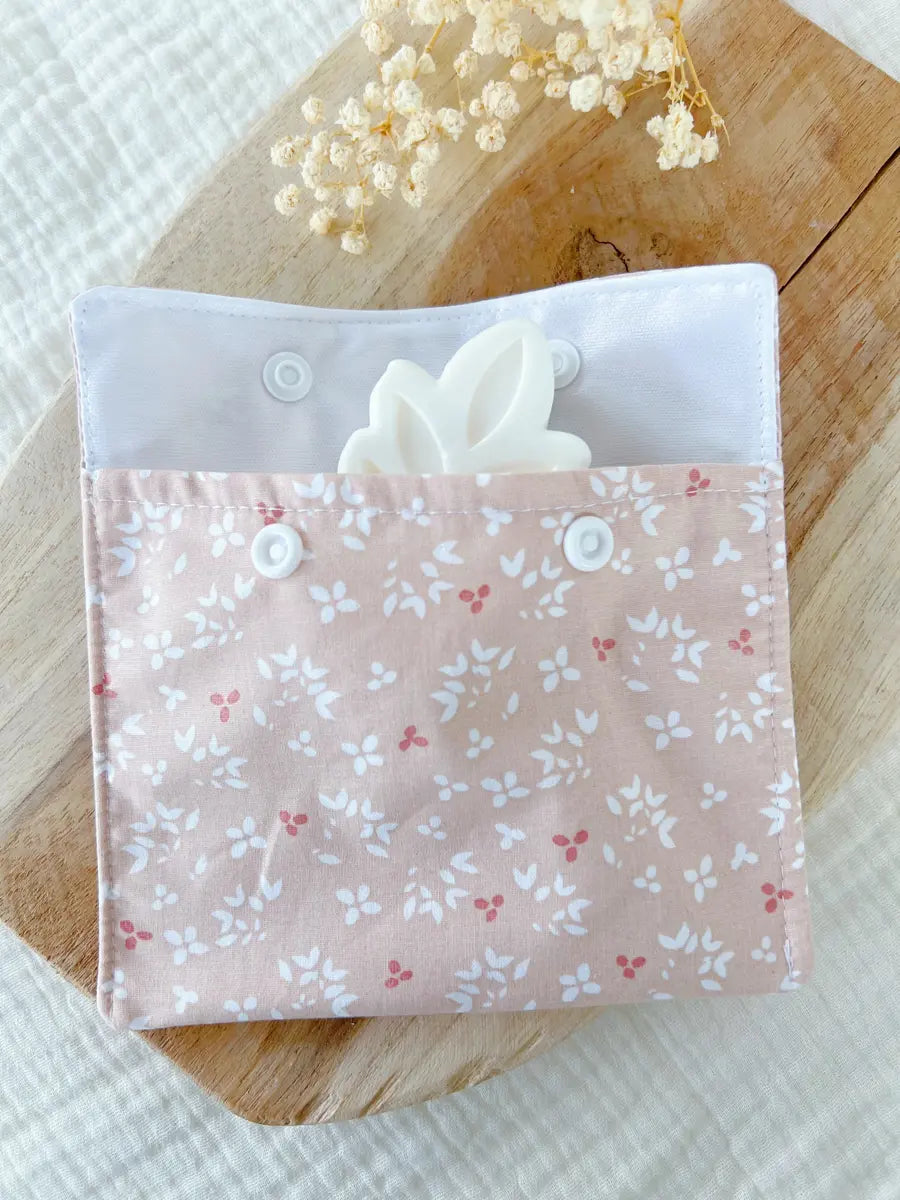 Pochette à savon imperméable petit format - Adeline