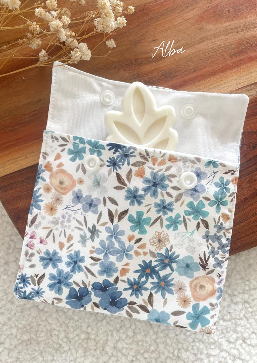 Pochette à savon imperméable petit format - Alba