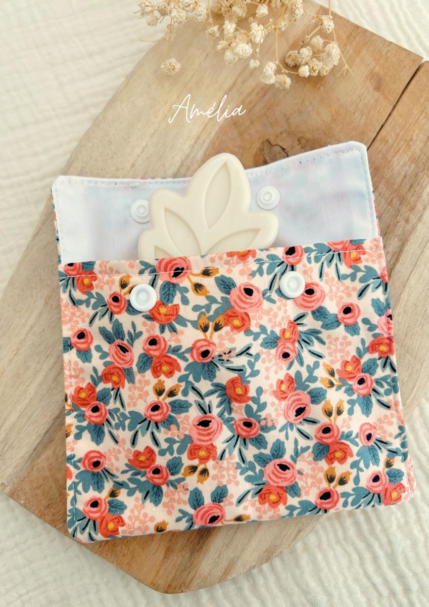Pochette à savon imperméable petit format - Amélia *