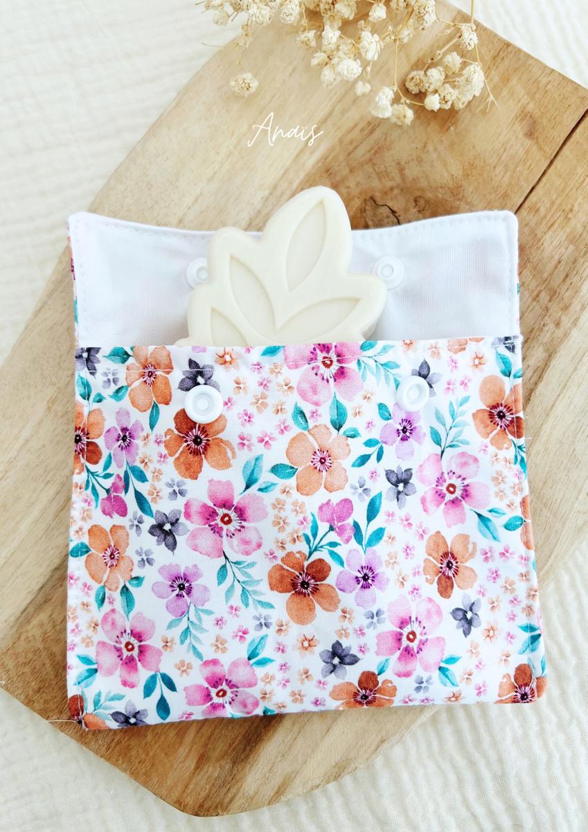 Pochette à savon imperméable petit format - Anaïs