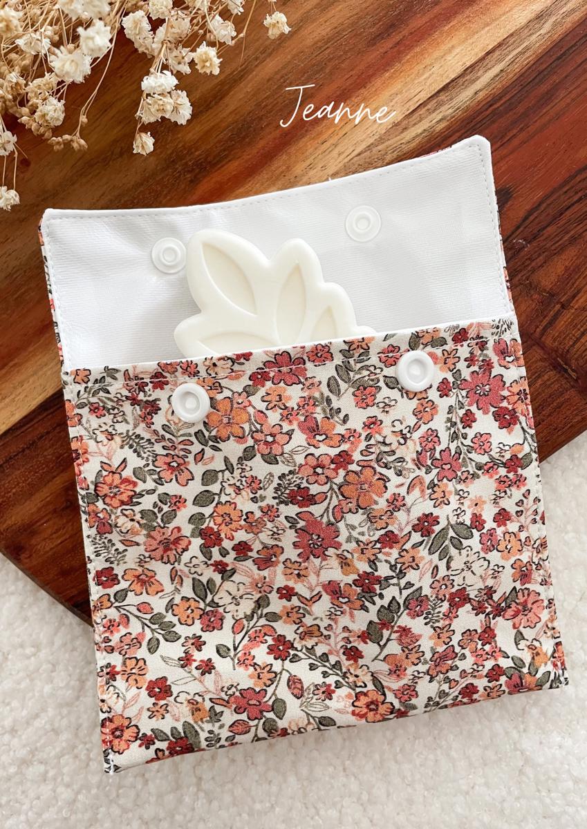 Pochette à savon imperméable petit format - Jeanne