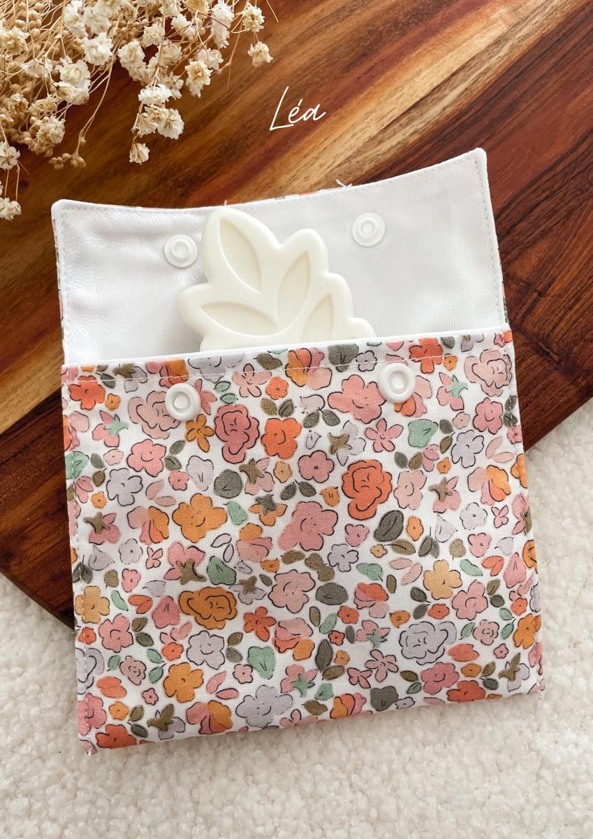 Pochette à savon imperméable petit format - Léa