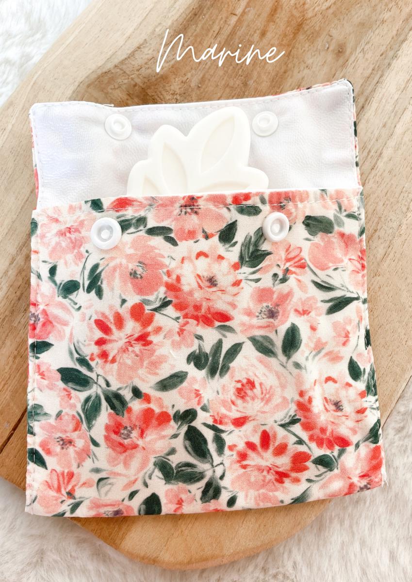 Pochette à savon imperméable petit format - Marine