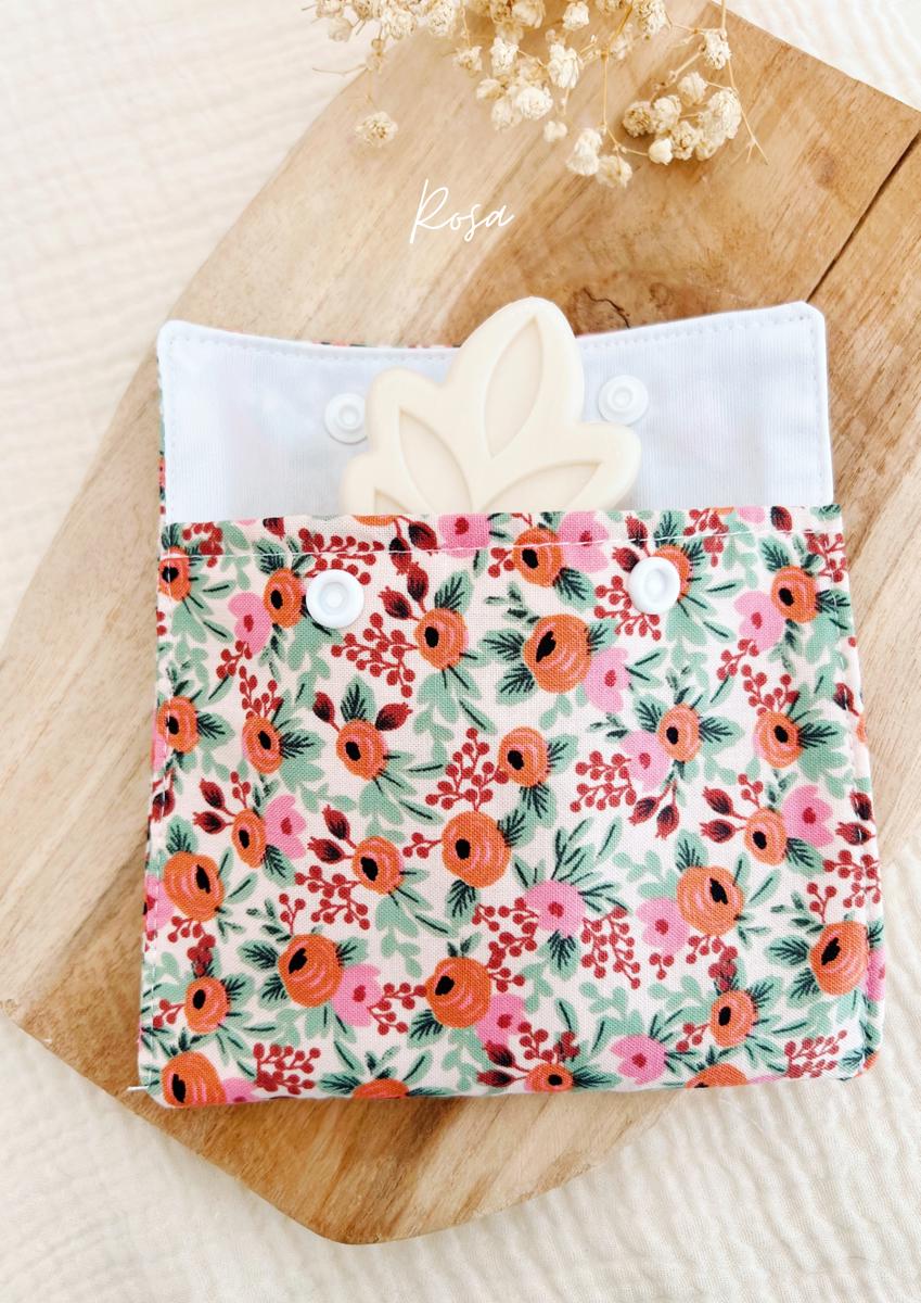 Pochette à savon imperméable petit format - Rosa *