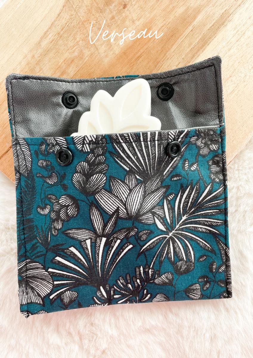 Pochette à savon imperméable petit format - Verseau