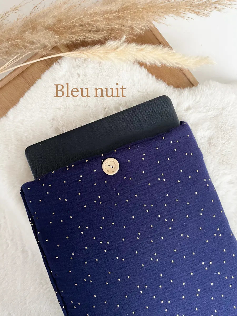 Pochette pour ordinateurs (max 17" pouces) - Bleu nuit