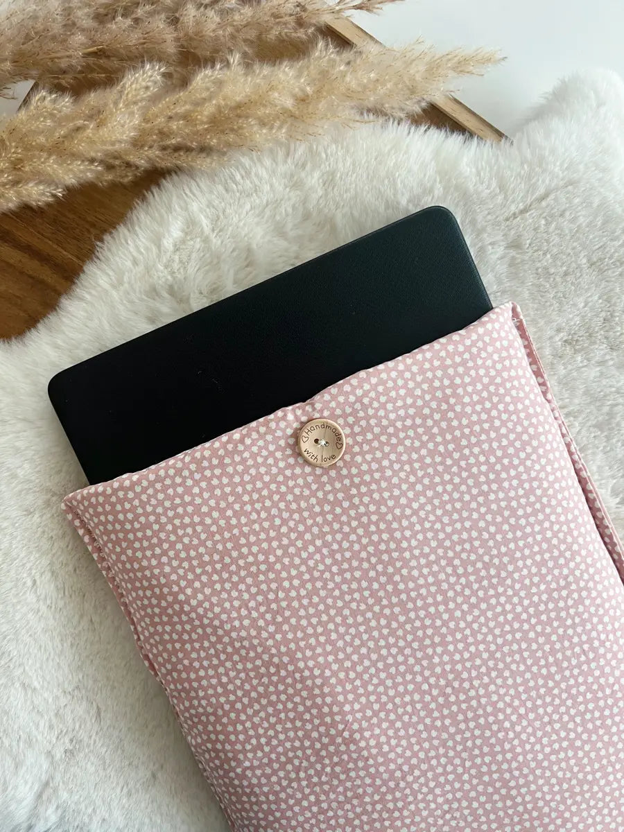 Pochette pour ordinateurs (max 17" pouces) - Rose