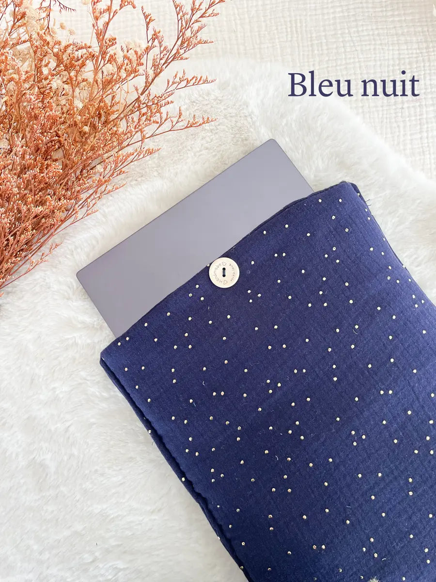 Pochette pour ordinateurs (max 15'6 pouces) - Bleu nuit