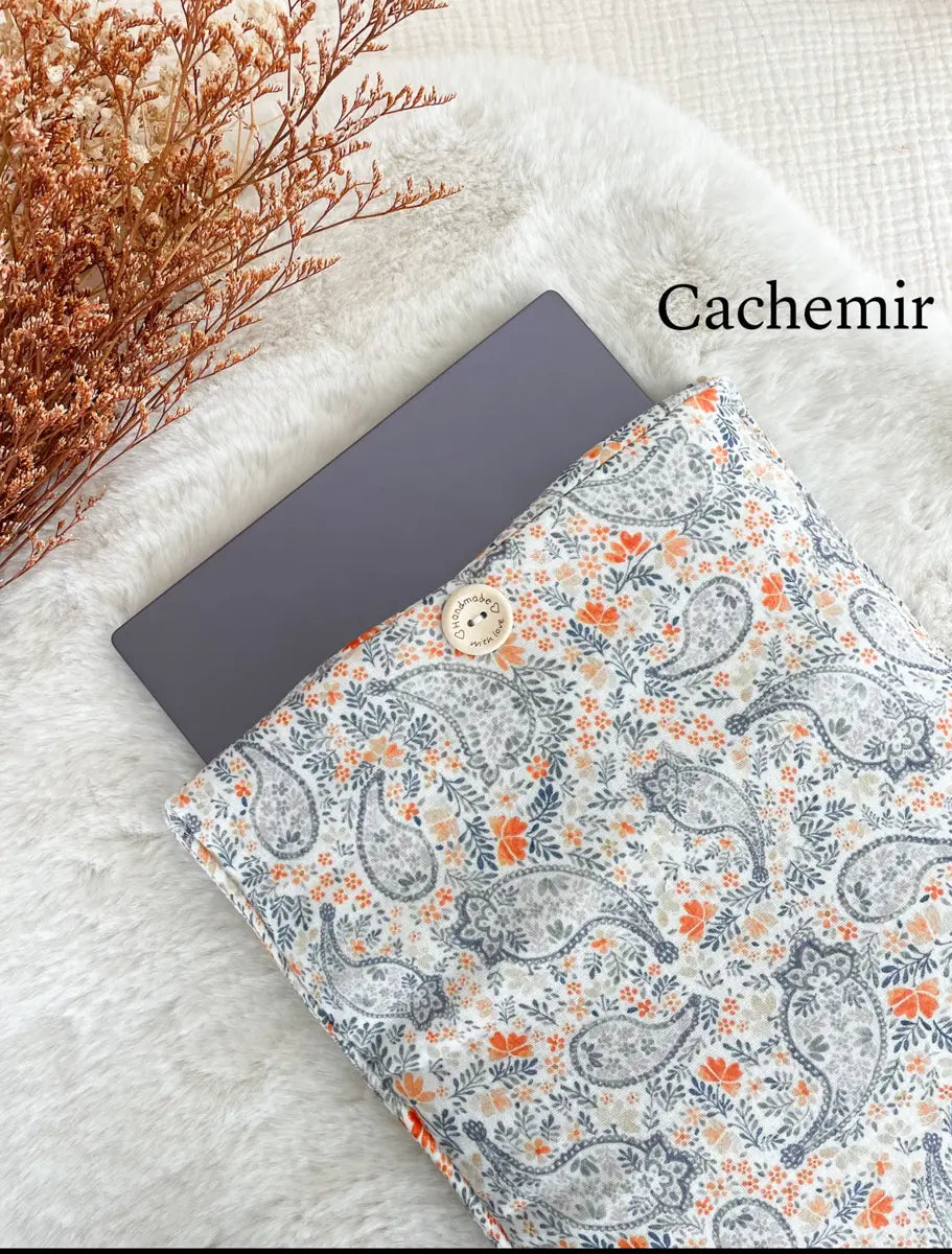 Pochette pour ordinateurs (max 15'6 pouces) - Cachemire
