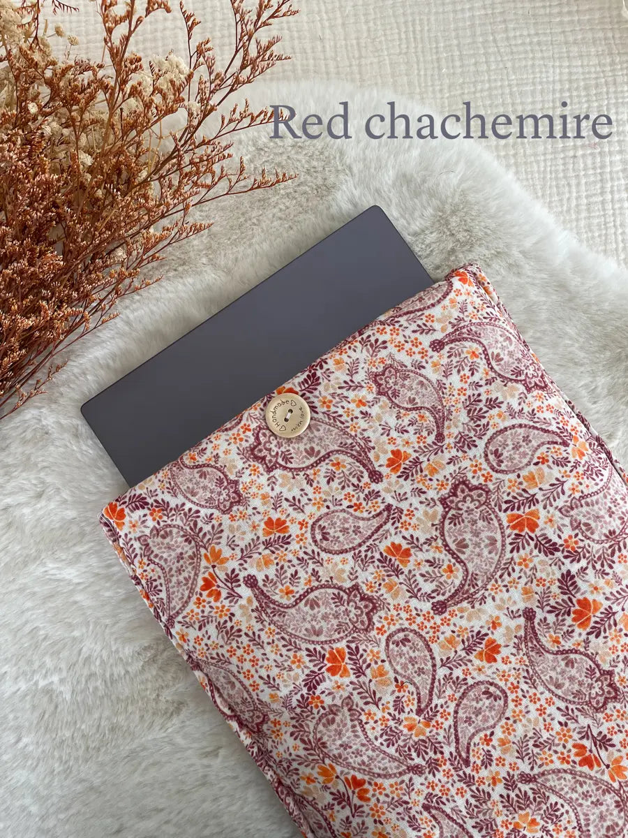 Pochette pour ordinateurs (max 15'6 pouces) - Red cachemire
