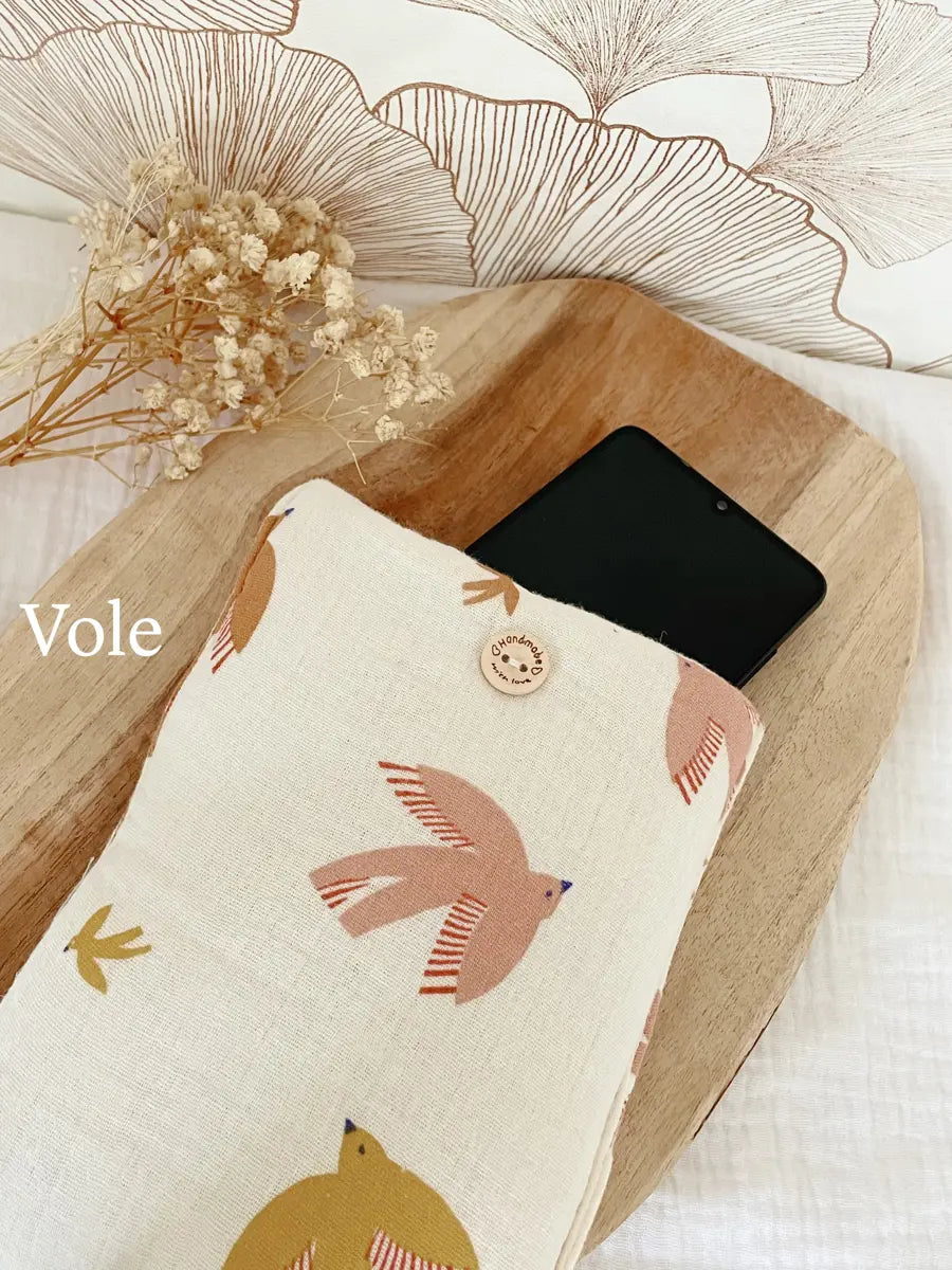 Pochette pour téléphone portable (max. 8,5cm de largeur) - Vole