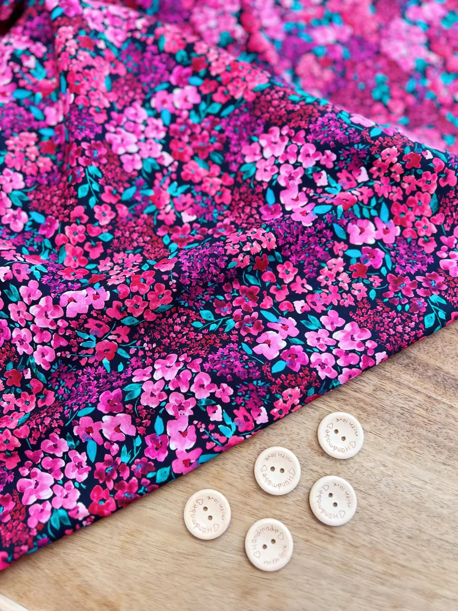 Popeline de coton Aline - 1