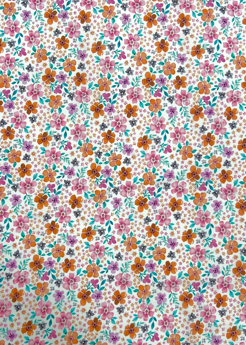 Popeline de coton Anaïs - 4