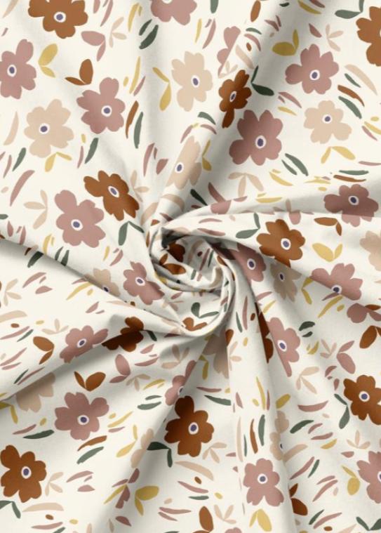 Popeline de coton Aquarelle - 2