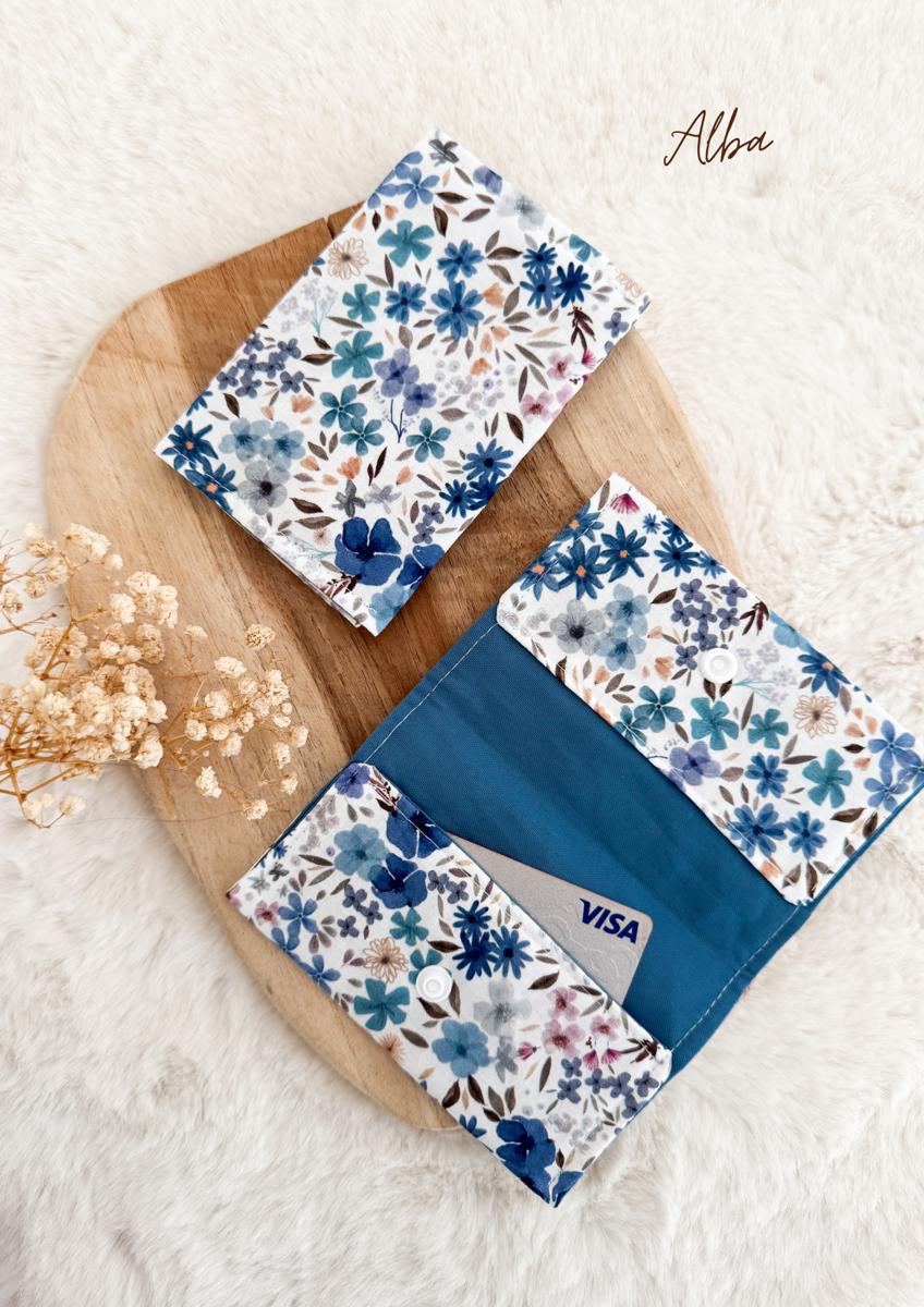 Porte-cartes en tissu - Alba