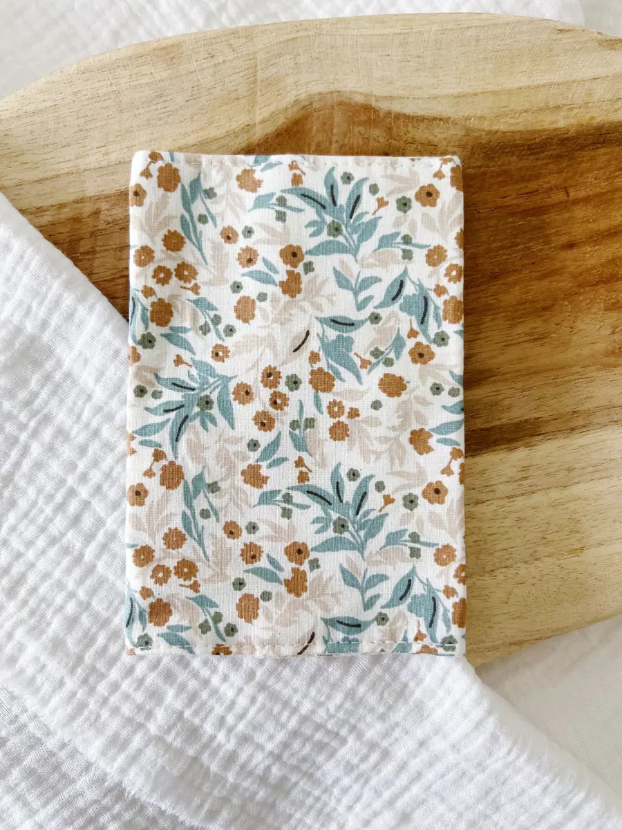 Porte-cartes en tissu - Blue spring