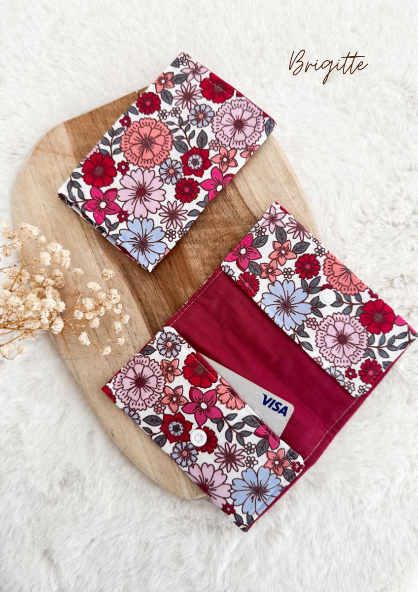 Porte-cartes en tissu - Brigitte