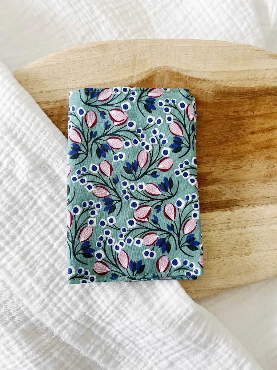 Porte-cartes en tissu - Flora