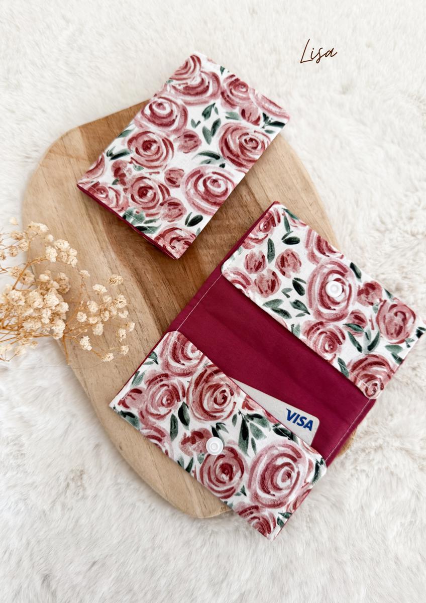 Porte-cartes en tissu - Lisa