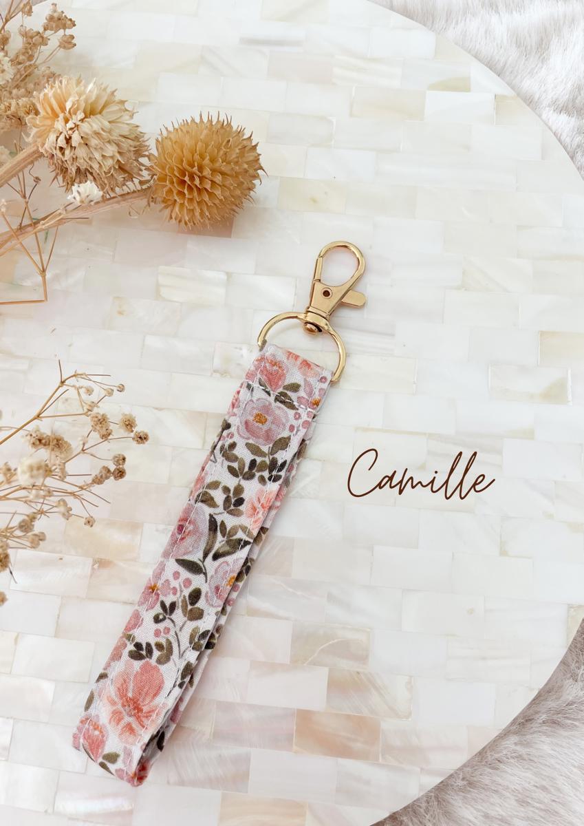 Porte-clé - Les cotons de Romane - Camille