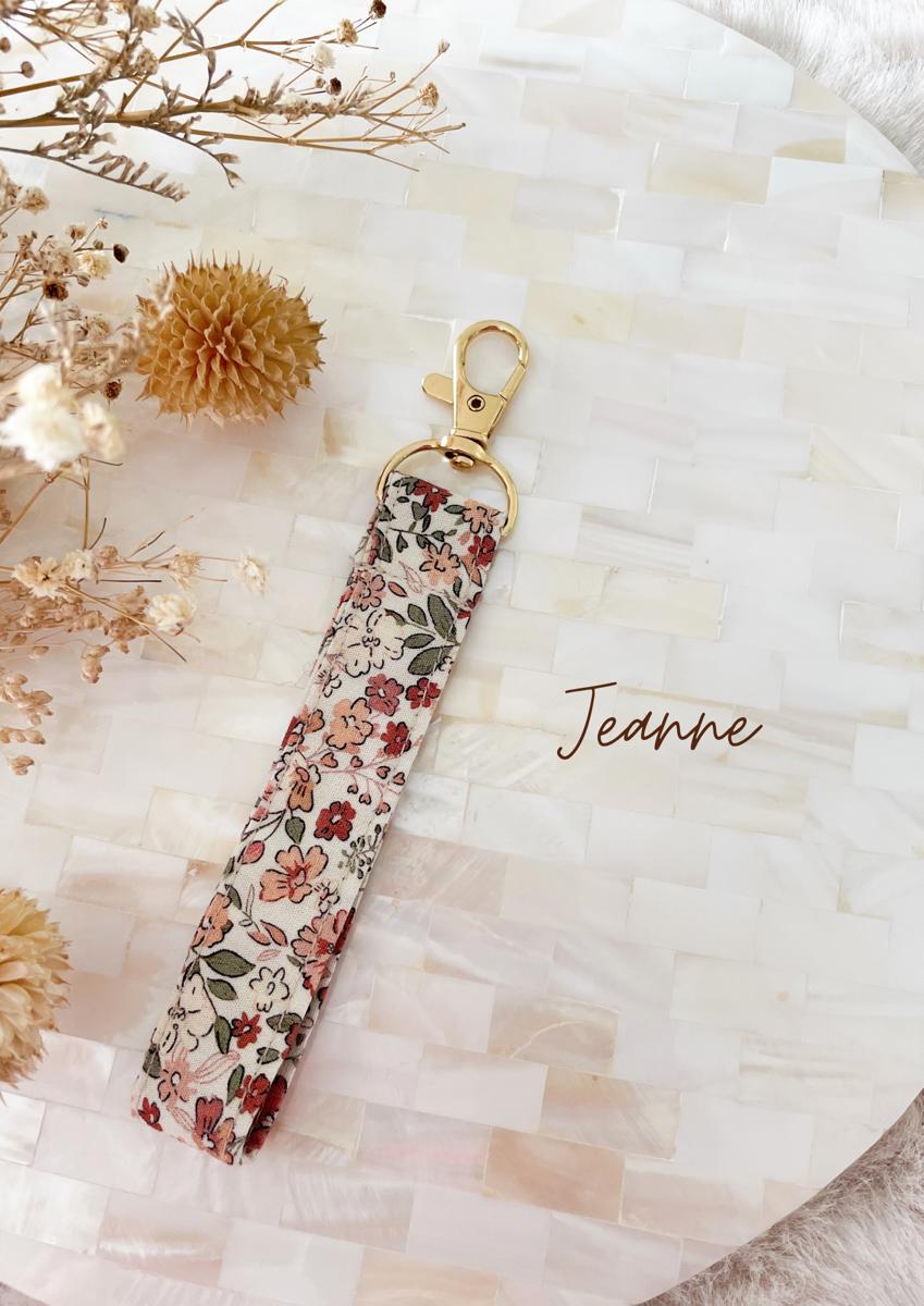 Porte-clé - Les cotons de Romane - Jeanne