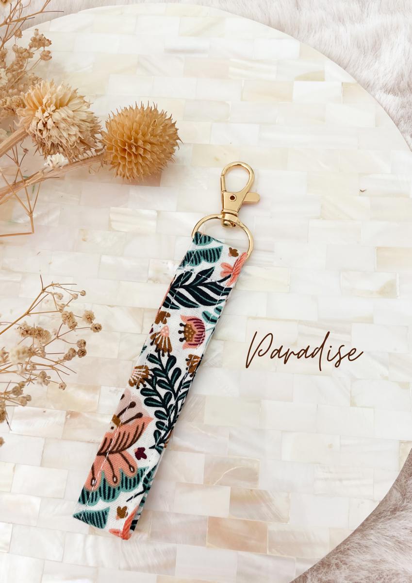 Porte-clé - Les cotons de Romane - Paradise