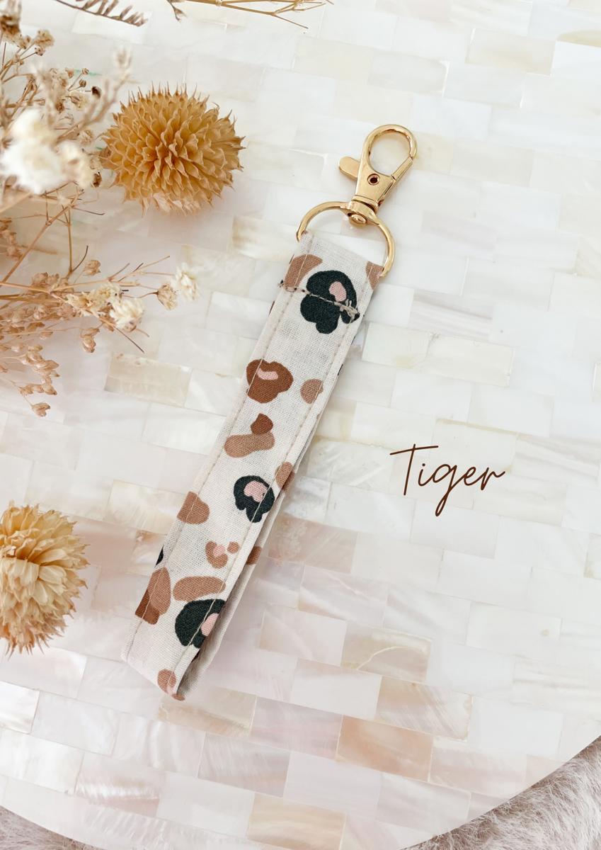 Porte-clé - Les cotons de Romane - Tiger
