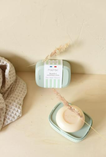 Porte savon / boîte à savon - Mamik - Vert