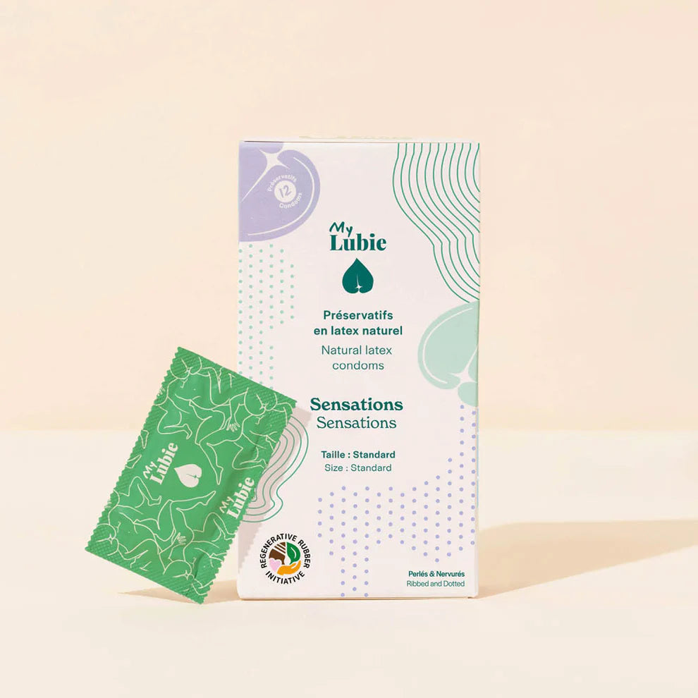 12 préservatifs naturels - My lubie - Sensations