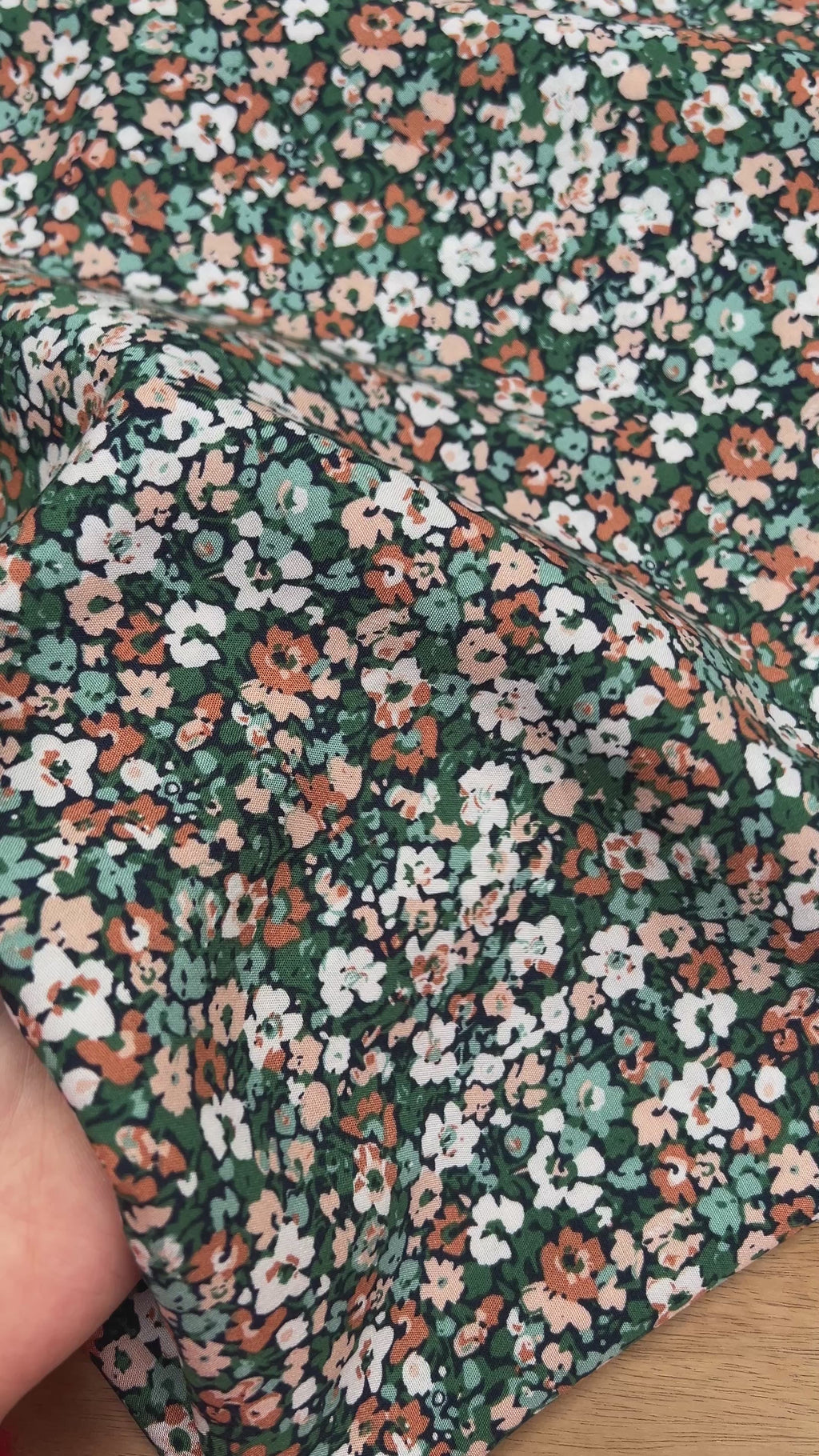 Emma bedruckte Viskose