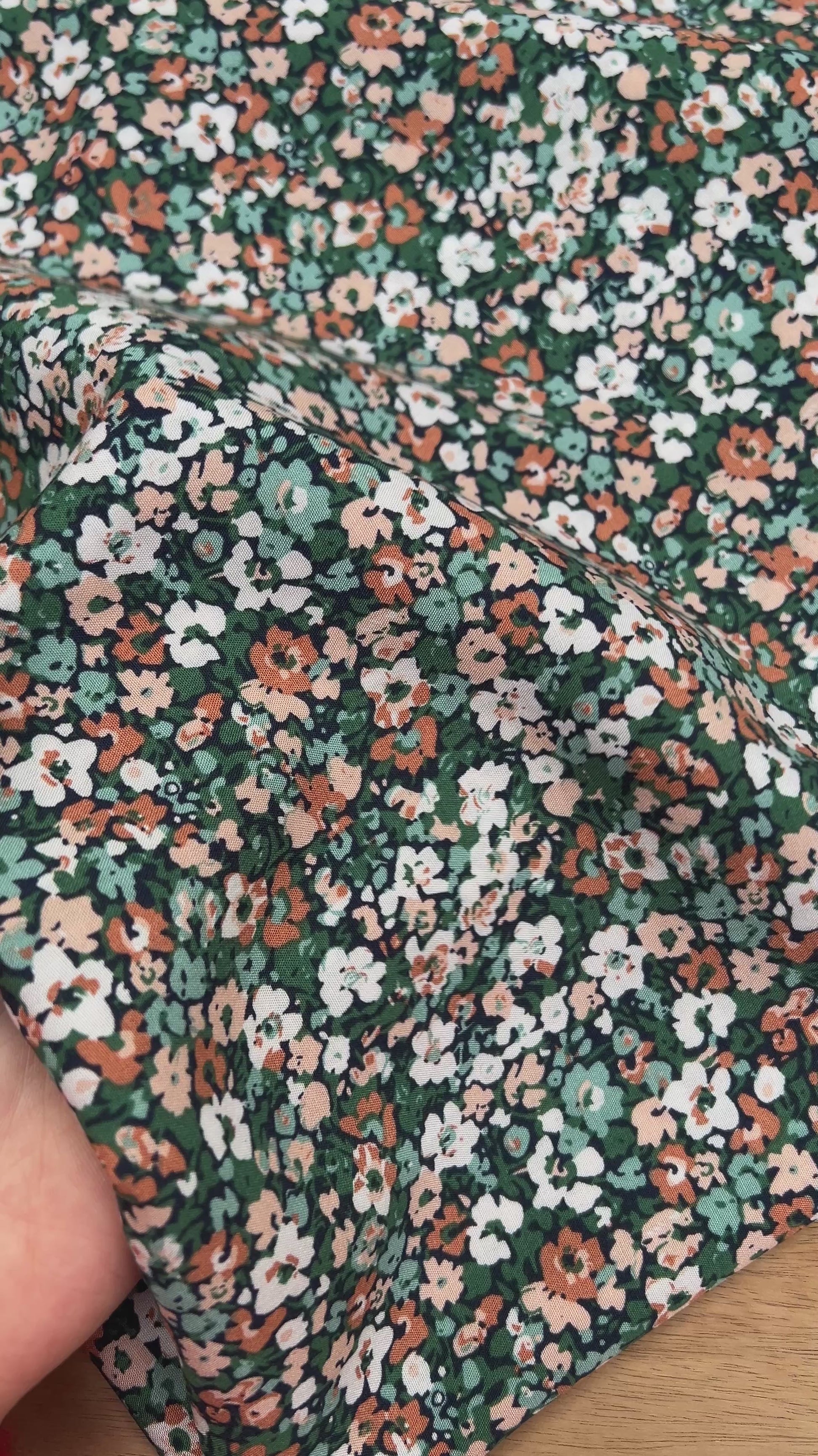 Emma printed viscose