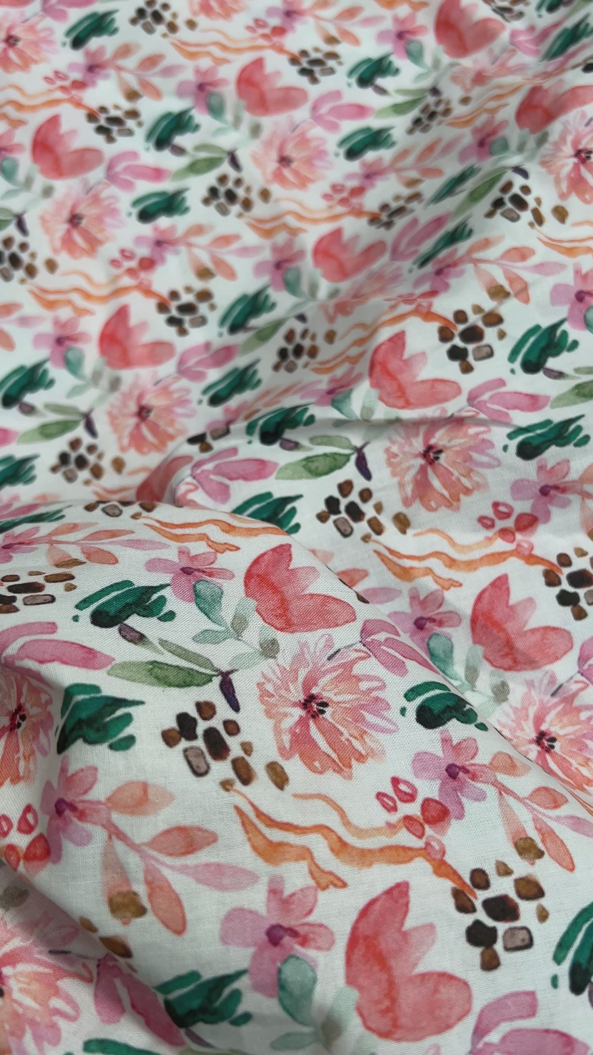 Panther printed cotton